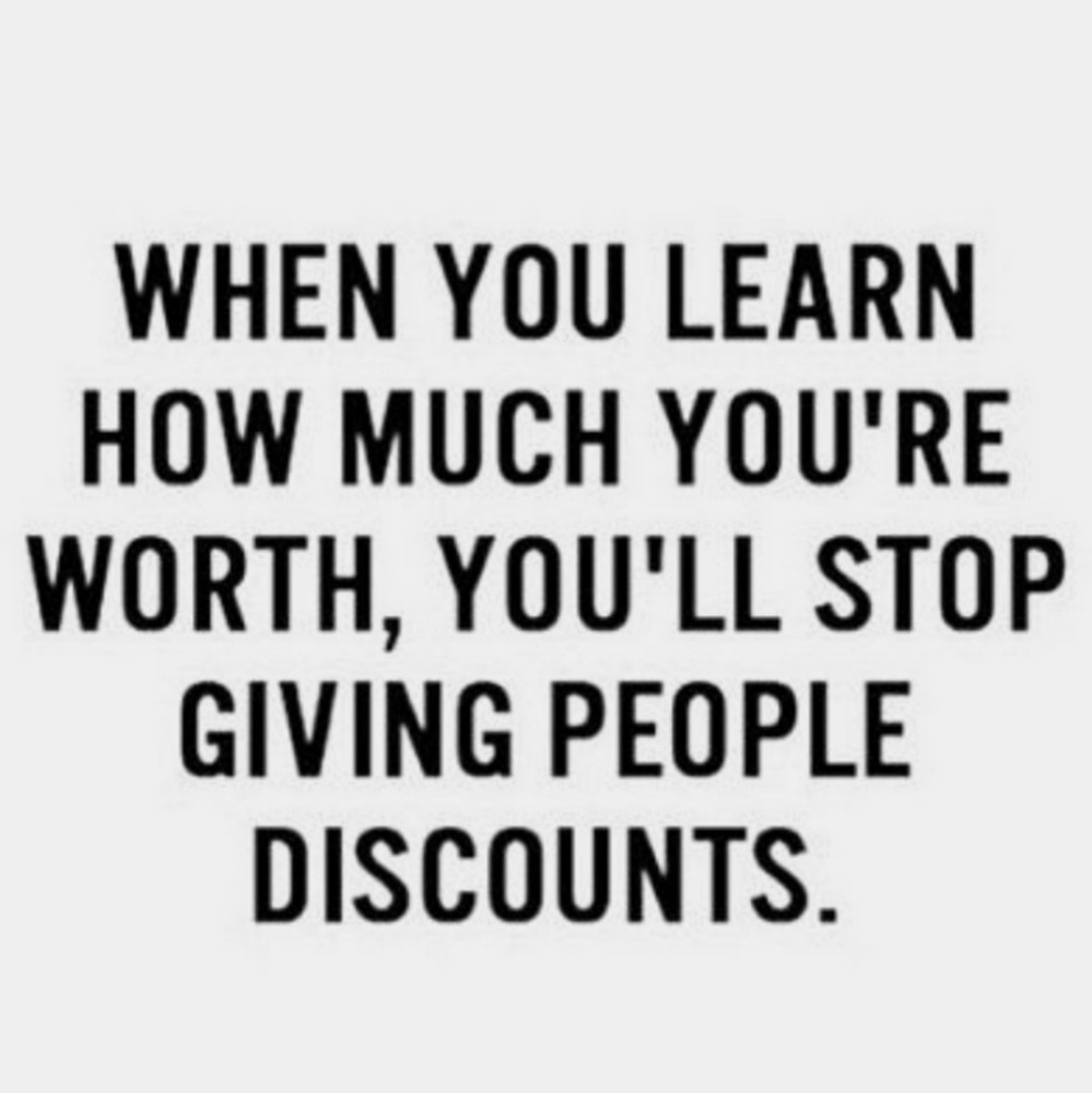 Some items are non negotiable!